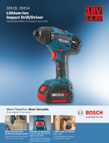 Bosch Appliances 26614 Manual de usuario