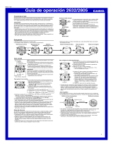 Casio MA0311-SB Manual de usuario