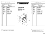 Craftsman 5-Drawer Manual de usuario