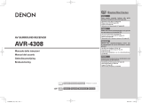 Denon AVR-4308 Manual de usuario