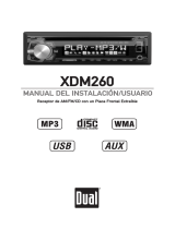 Dual Electronics Corporation XDM260 Manual de usuario