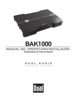 Dual BAK1000 Manual de usuario