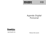 Franklin Rolodex RF-8130 Manual de usuario