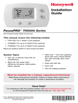 Honeywell FocusPRO TH5220D Manual de usuario