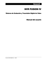 Honeywell NVR FUSION IV Manual de usuario