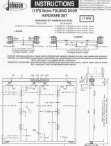 Johnson Hardware 111FD604 Manual de usuario