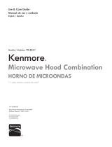 Kenmore 1.7 cu. ft. Over-the-Range Microwave - Black Owner's Manual (Espanol)