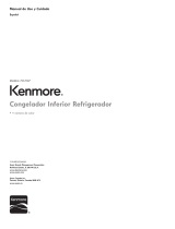 Kenmore 24 cu. ft. French Door Bottom-Freezer Refrigerator- Black Owner's Manual (Espanol)