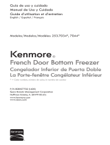 Kenmore 27 cu. ft. French Door Refrigerator - Stainless Steel ENERGY STAR El manual del propietario