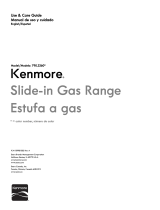 Kenmore 4.5 cu. ft. Slide-In Gas Range - Stainless Steel El manual del propietario