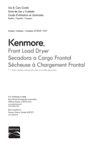 Kenmore 7.0 cu. ft. Electric Dryer w/ Wrinkle Guard - White Manual de usuario
