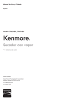 Kenmore 7.4 cu.ft. Electric Dryer w/ Steam - Metallic Silver El manual del propietario