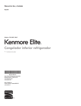 Kenmore Elite 24 cu.ft. Counter-Depth French Door Bottom-Freezer Refrigerator ENERGY STAR Owner's Manual (Espanol)