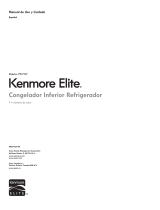 Kenmore Elite Elite 24 cu.ft. French Door Bottom-Freezer Refrigerator ENERGY STAR El manual del propietario