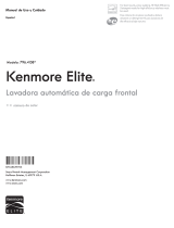 Kenmore Elite 4.5 cu. ft. Front-Load Washer w/Steam & Accela-Wash ENERGY STAR Owner's Manual (Espanol)