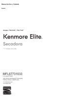 Kenmore Elite 7.3 cu. ft. Electric Dryer w/ Steam - White ENERGY STAR Owner's Manual (Espanol)