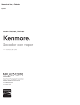 Kenmore Elite Elite 7.4 cu. ft. Front-Load Electric Dryer w/ Steam ENERGY STAR El manual del propietario