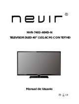 Nevir NVR-7402-40HD-N Manual de usuario