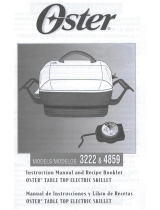 Oster 4859 Manual de usuario