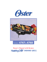 Oster HEALTHY CHEF 4768 Manual de usuario