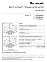 Panasonic FV-05-11VK1 Guía de instalación