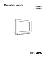 Philips 21PT8468 Manual de usuario