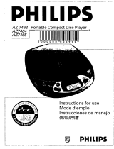 Philips AZ 7464 Manual de usuario