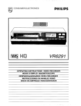 Philips VR6291 Manual de usuario