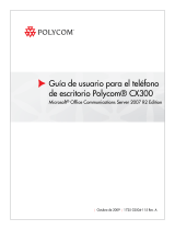 Polycom CX300 Manual de usuario