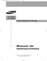 Samsung CL-29Z30MQ Manual de usuario
