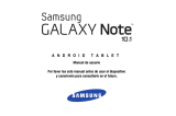 Samsung Galaxy Note 10.1 Wi-Fi Manual de usuario