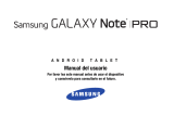 Samsung Galaxy Note Pro 12.2 Wi-Fi AT&T Manual de usuario