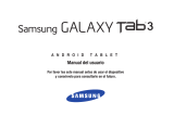 Samsung Galaxy Tab 3 Manual de usuario