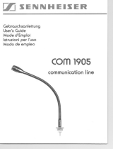 Sennheiser Communication Line COM 1905 Manual de usuario