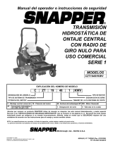 Snapper CZT19481KWV Manual de usuario