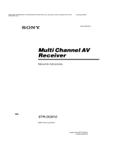 Sony STR-DG910 Manual de usuario