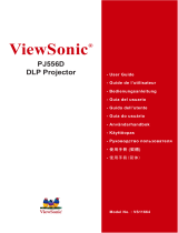ViewSonic PJ556D Manual de usuario