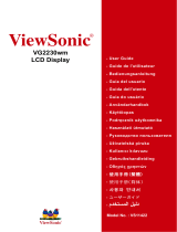ViewSonic VG2230wm Manual de usuario