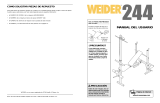 Weider WEEMBE3822 Manual de usuario