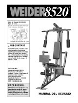 Weider WESY8520 Manual de usuario