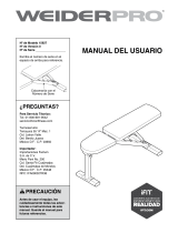 Weider 8530 SYSTEM 15927 Manual de usuario