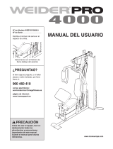 Weider 4000 Manual de usuario