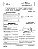 White Rodgers 1F85-277 Installation and Operation Instructions (Spanish)