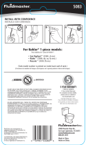 Fluidmaster 5083 Guía de instalación
