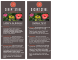 Desert Steel 409-001 Manual de usuario