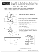 Progress Lighting P4610-30 Guía de instalación