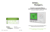 White Rodgers UNP300 Guía de instalación