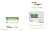 White Rodgers P200 Guía del usuario