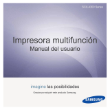 Samsung Samsung SCX-4300 Laser Multifunction Printer series El manual del propietario