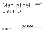 Samsung NX500 Manual de usuario